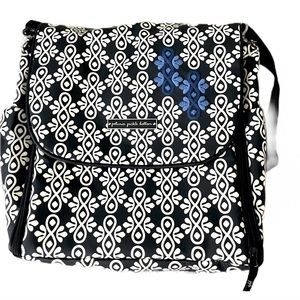 Petunia Pickle Bottom Casablanca Cabaret boxy diaper bag / backpack